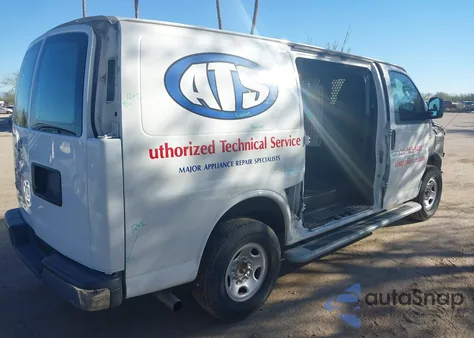 2020 Chevrolet Express Cargo Rwd 2500 Regular Wheelbase Wt from USA, damaged, VIN 1GCWGAFG5L1230681